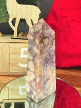 Load image into Gallery viewer, Magnificent Pink Amethyst With Flower Agate Crystal Tower
