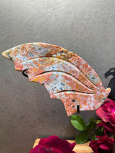 Load image into Gallery viewer, Stunning Ocean Jasper Crystal Dragon Wings
