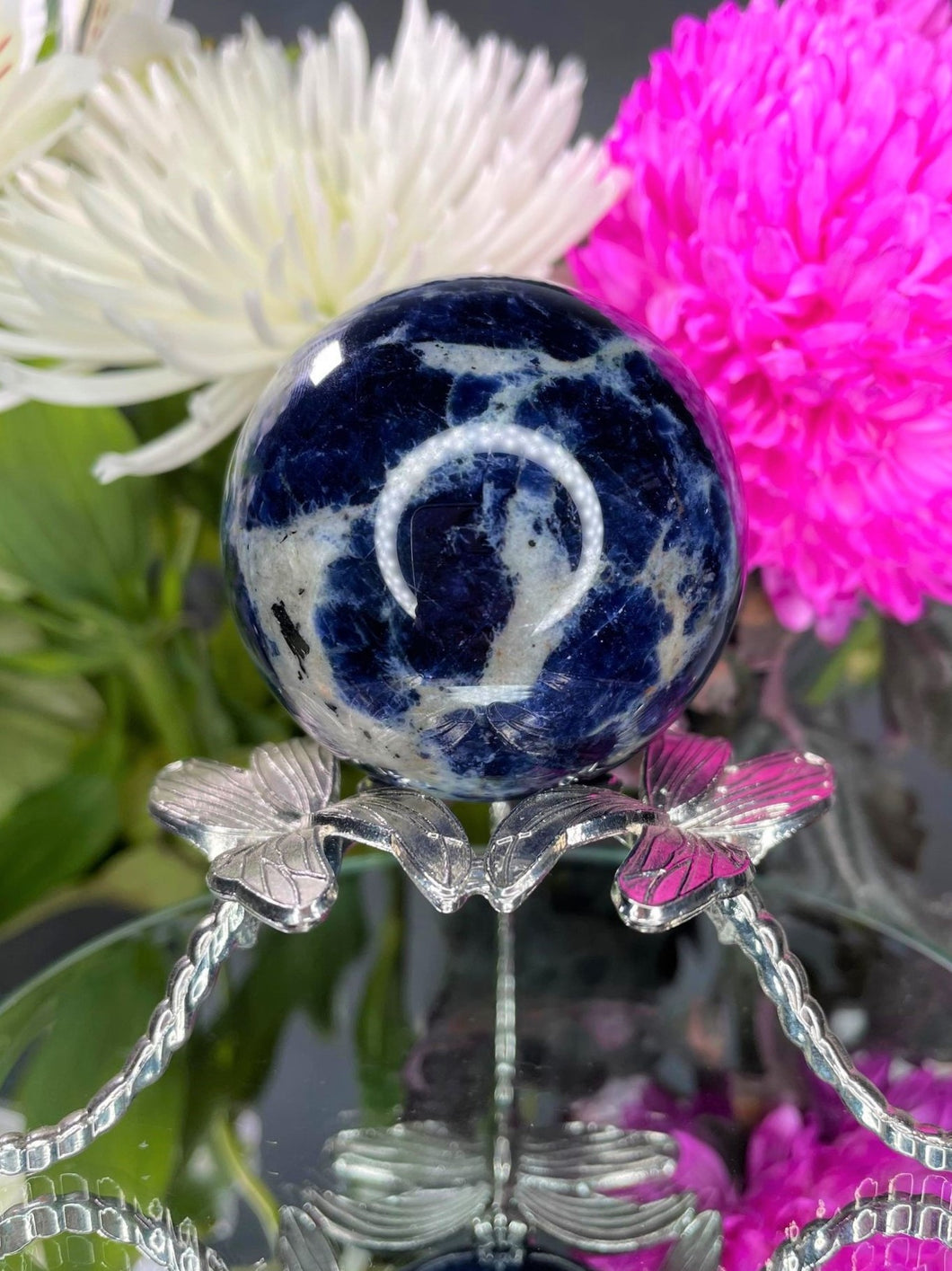 Truth Sodalite Crystal Sphere Ball