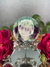 Load image into Gallery viewer, Stunning Snowflake Fluorite Crystal Sphere
