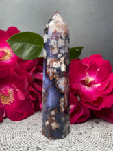 Load image into Gallery viewer, Captivating Blue Flower Agate Crystal Tower
