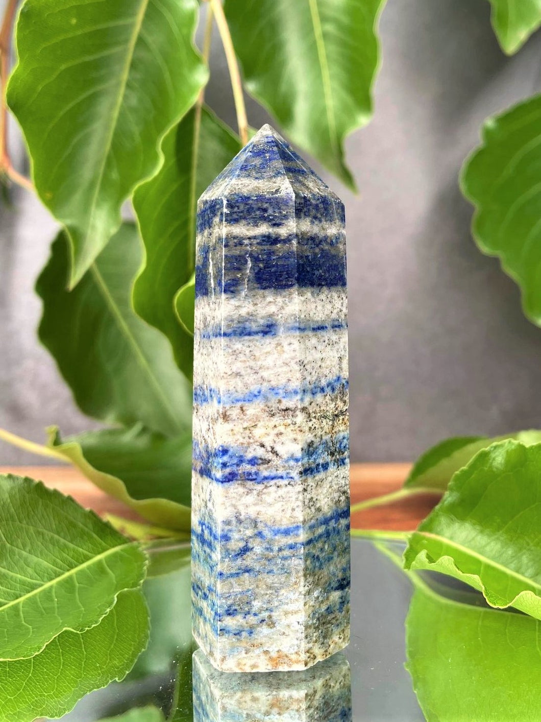Truth Lapis Lazuli Crystal Tower Point