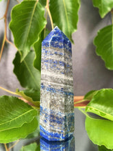 Load image into Gallery viewer, Stunning Lapis Lazuli Crystal Tower Point
