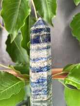 Load image into Gallery viewer, Truth Lapis Lazuli Crystal Tower Point
