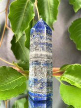 Load image into Gallery viewer, Stunning Lapis Lazuli Crystal Tower Point
