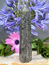 Load image into Gallery viewer, Natural Yooperlite Crystal Tower Point With UV Reaction
