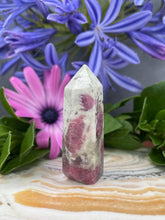 Load image into Gallery viewer, Pink Tourmaline Rubellite Crystal Tower Point
