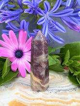 Load image into Gallery viewer, Deep Pink Tourmaline Rubellite Crystal Tower Point
