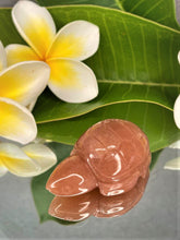 Load image into Gallery viewer, Radiant Sunstone Crystal Turtle Carving Dazzling Sunstone Flash
