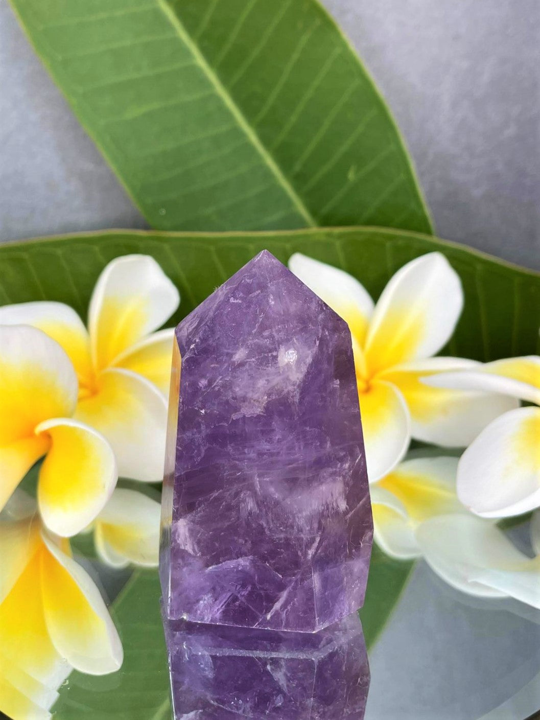 Stunning Amethyst Crystal Tower Point