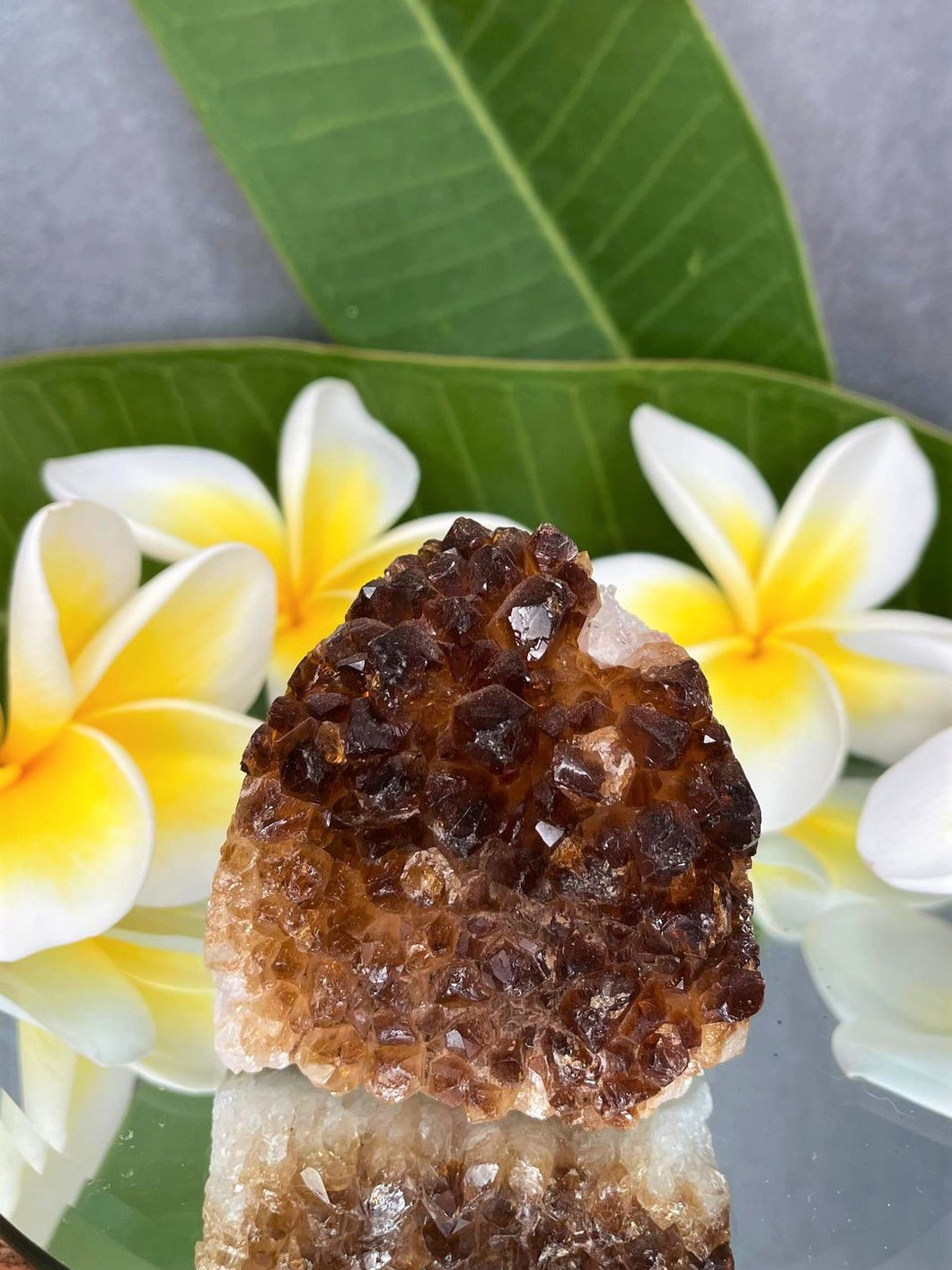 Abundance Raw Citrine Crystal Cluster