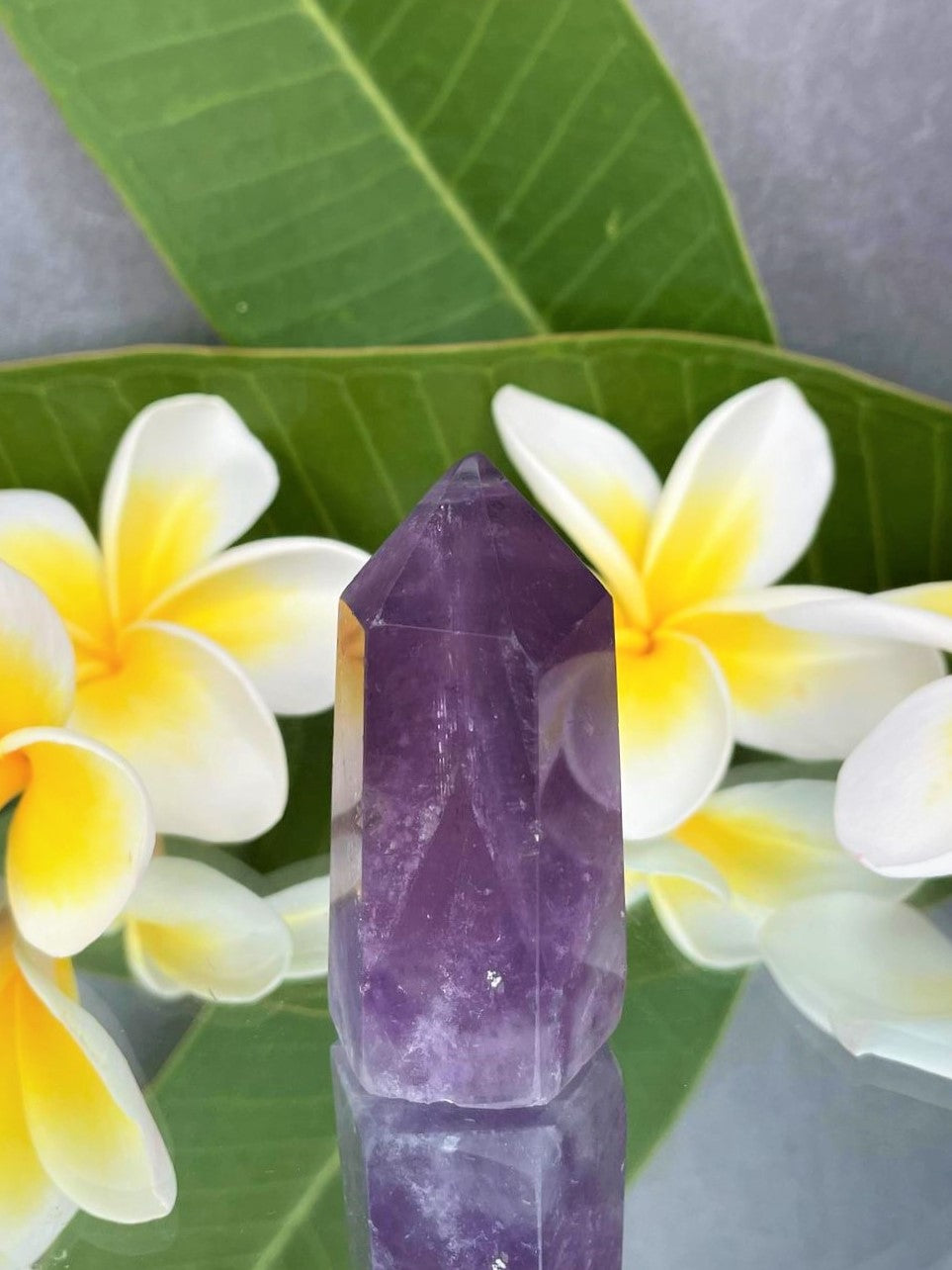 Beautiful Amethyst Crystal Tower Point