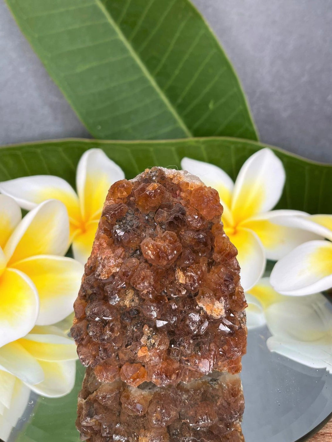 Positivity Raw Citrine Crystal Cluster