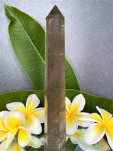 Load image into Gallery viewer, Purity Smoky Quartz Generator Crystal Tower Point
