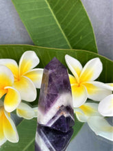 Load image into Gallery viewer, Healing Natural Chevron Dream Amethyst Tower
