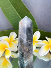 Load image into Gallery viewer, Moss Agate Obelisk Crystal Quartz Tower Point
