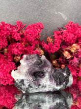 Load image into Gallery viewer, Sphalerite Crystal Dragon Head Stone Carving
