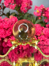 Load image into Gallery viewer, Stunning Transparent Citrine Crystal Sphere
