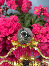 Load image into Gallery viewer, Small Garden Quartz Lodolite Crystal Sphere
