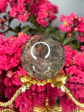 Load image into Gallery viewer, High Quality Garden Quartz Lodolite Crystal Sphere
