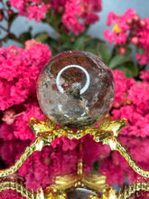 Load image into Gallery viewer, Breathtaking Garden Quartz Lodolite Crystal Sphere
