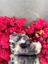 Load image into Gallery viewer, Powerful Sphalerite Dragon Head Crystal Stone Carving
