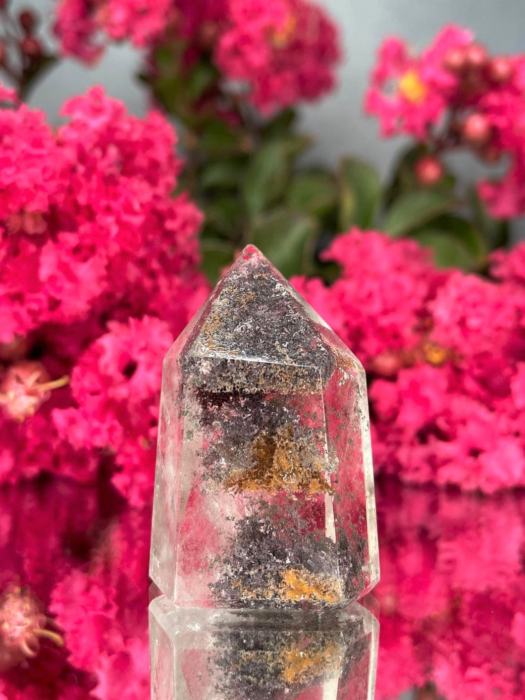 Garden Quartz Lodolite Crystal Freeform