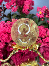 Load image into Gallery viewer, Prosperity Optimism Citrine Crystal Sphere
