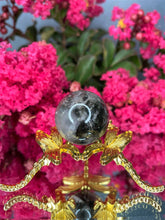 Load image into Gallery viewer, Small Garden Quartz Lodolite Crystal Sphere
