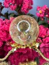 Load image into Gallery viewer, Prosperity Optimism Citrine Crystal Sphere
