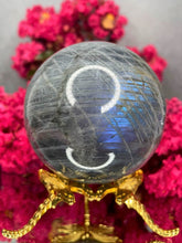 Load image into Gallery viewer, Breathtaking Labradorite Crystal Sphere With Flash
