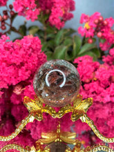Load image into Gallery viewer, Beautiful Garden Quartz Lodolite Crystal Sphere
