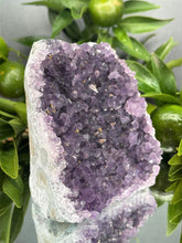 Load image into Gallery viewer, Intuition Amethyst Crystal Cluster Geode
