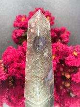 Load image into Gallery viewer, Beautiful Green Quartz Flower Agate Crystal Tower
