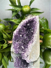 Load image into Gallery viewer, Stunning Amethyst Crystal Cluster Geode
