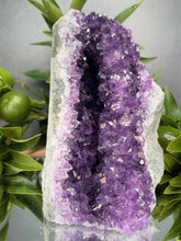 Load image into Gallery viewer, Stunning Cave Amethyst Crystal Cluster Geode Home Décor
