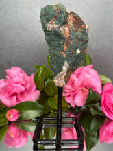 Load image into Gallery viewer, Pink Amethyst Crystal Geode With Druzy On Fixed Stand 17
