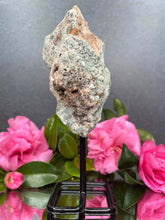 Load image into Gallery viewer, Pink Amethyst Crystal Geode With Druzy On Fixed Stand 29
