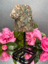 Load image into Gallery viewer, Pink Amethyst Crystal Geode With Druzy On Fixed Stand 23
