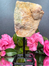 Load image into Gallery viewer, Pink Amethyst Crystal Geode With Druzy On Fixed Stand 35
