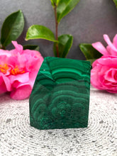 Load image into Gallery viewer, Natural Malachite Crystal Freeform Stone 008
