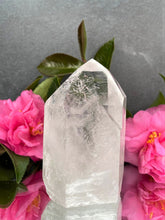 Load image into Gallery viewer, Beautiful Raw Natural Clear Quartz Point Crystal With Imperfections
