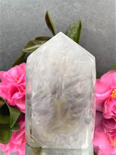 Load image into Gallery viewer, Healing Natural Druzy Agate Crystal Tower Point
