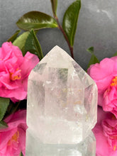 Load image into Gallery viewer, Stunning Raw Natural Clear Quartz Point Crystal With Imperfections
