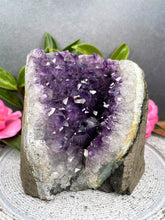 Load image into Gallery viewer, Beautiful Amethyst Geode Crystal Cluster

