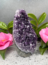 Load image into Gallery viewer, Serenity Polished Amethyst Geode Crystal Cluster
