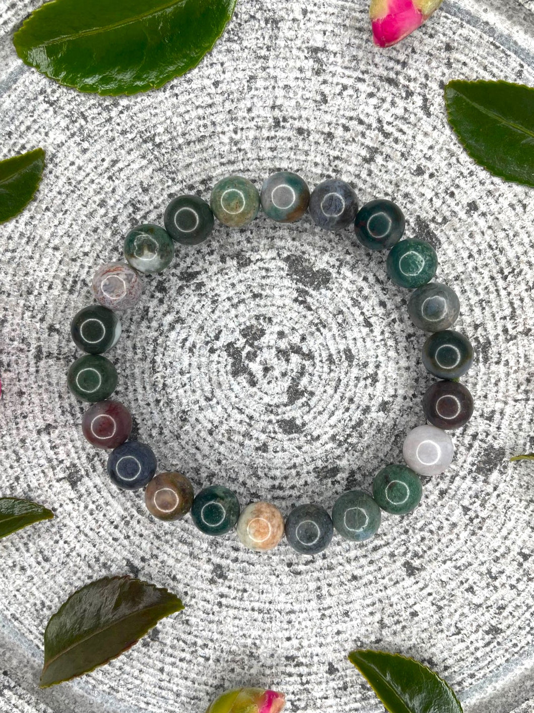 Colorful Jasper Crystal Stone Bracelet