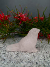 Load image into Gallery viewer, Rose Quartz Bird Crystal Carving
