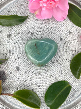 Load image into Gallery viewer, Small Amazonite Crystal Love Heart Carving 046
