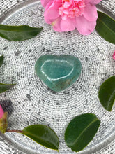 Load image into Gallery viewer, Small Amazonite Crystal Love Heart Carving 044
